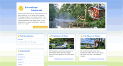Desktop Screenshot of ferienhaus-sauna.net